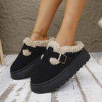 TAZA™ - Comfy Platform Mini Boots Slippers