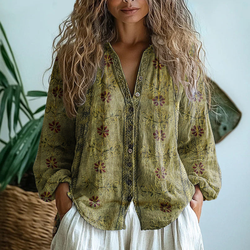 Mirabel | Elegant Boho Blouse